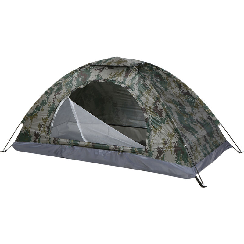 

Carpa doble, 200 * 150 * 110 cm, camuflaje digital