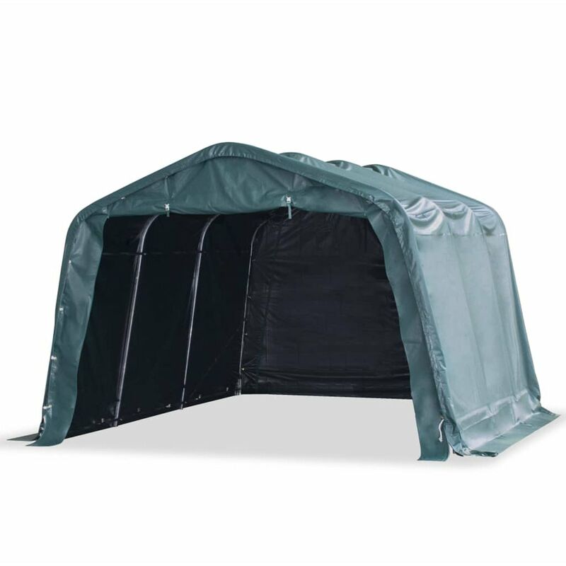 

Carpa ganado desmontable PVC verde oscuro 550 g/m² 3,3x4,8 m