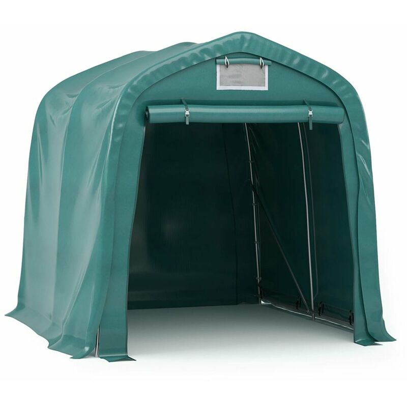 

Carpa garaje de almacenamiento PVC verde 1,6x2,4 m