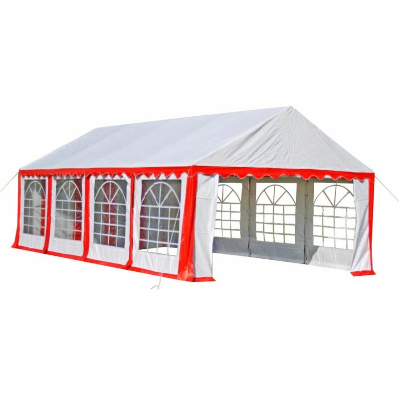 

Carpa para celebraciones 8 x 4 m rojo