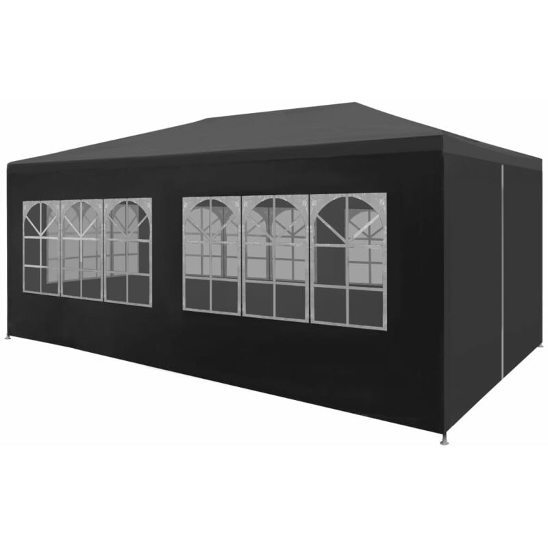 

Carpa para celebraciones gris antracita 3x6 m