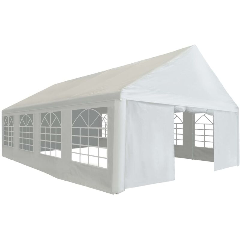 

Carpa para celebraciones PE blanca 5x8 m