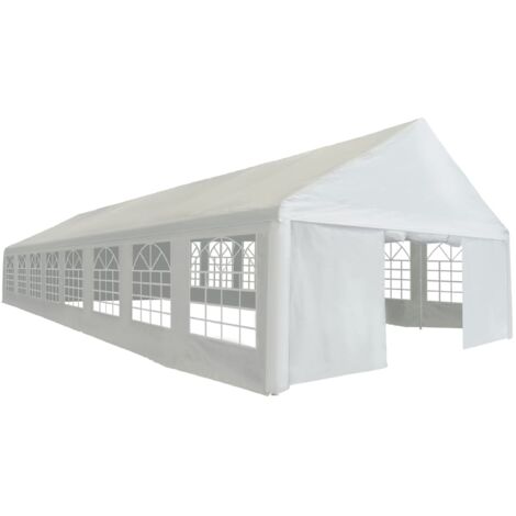 Carpa para celebraciones PE blanca 6x16 m