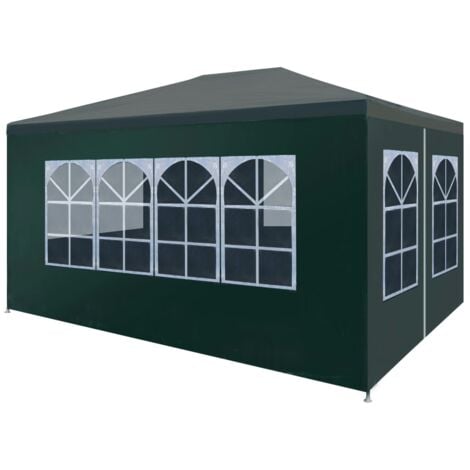 Carpa para celebraciones verde 3x4 m vidaXL