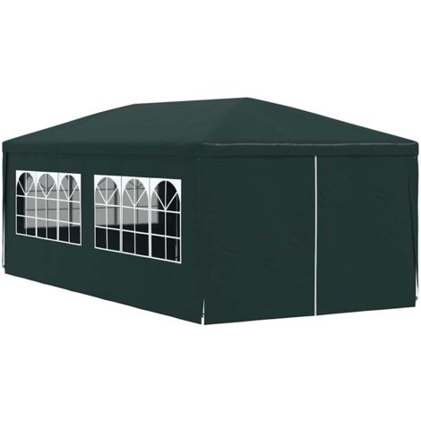 Carpa para celebraciones verde 3x6 m