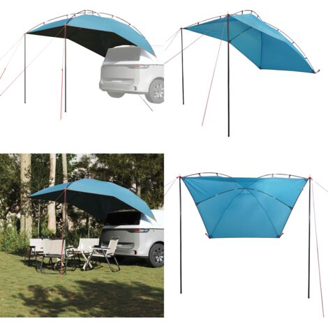 Carpa para coche impermeable azul - Acampada en coche - Tienda de camping para coche