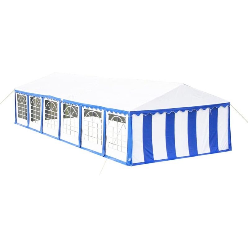 

Carpa de Fiestas 12x6 m Azul - Azul - Vidaxl