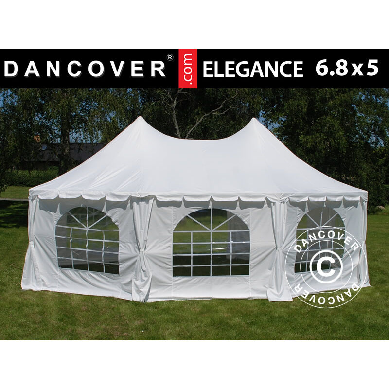 

Carpa para Fiestas Carpa Eventos Elegance 6,8x5m, Blanco