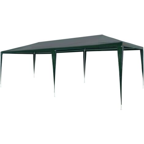 Carpa para fiestas PE verde 3x6 m