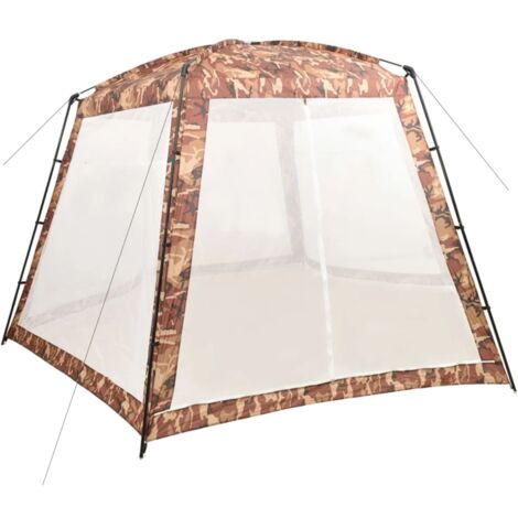 Carpa para piscina de tela camuflaje 500x433x250 cm