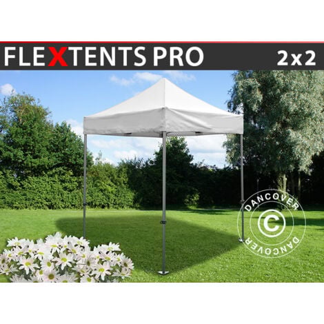Carpa plegable Carpa Rapida FleXtents PRO 2x2m Blanco