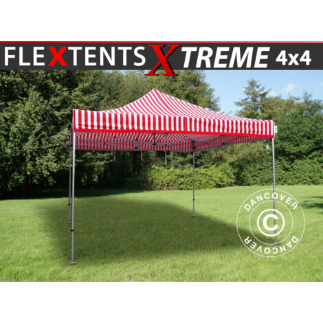 Carpa plegable Carpa Rapida FleXtents Xtreme 50 4x4m Rayado