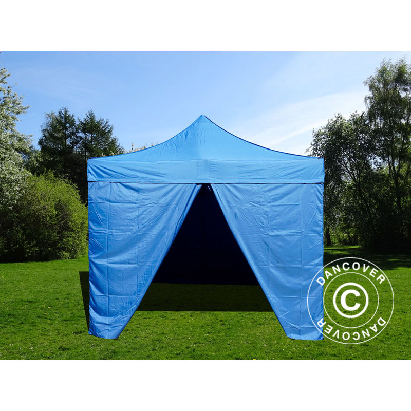 

Carpa plegable Carpa Rapida FleXtents Basic v.2, 4x4m Azul, incl. 4 lados