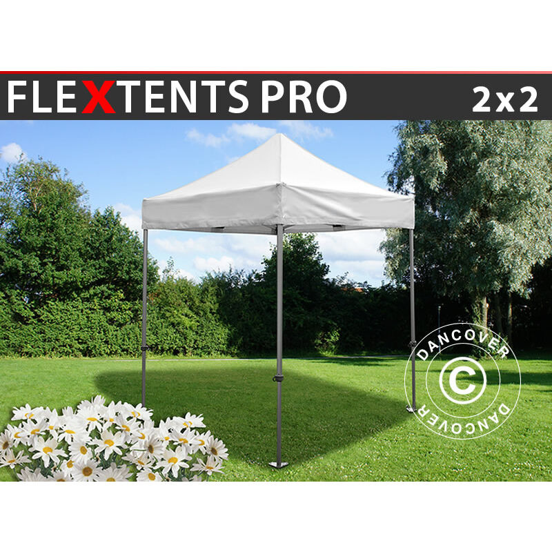 

Dancover - Carpa plegable Carpa Rapida FleXtents PRO 2x2m Blanco