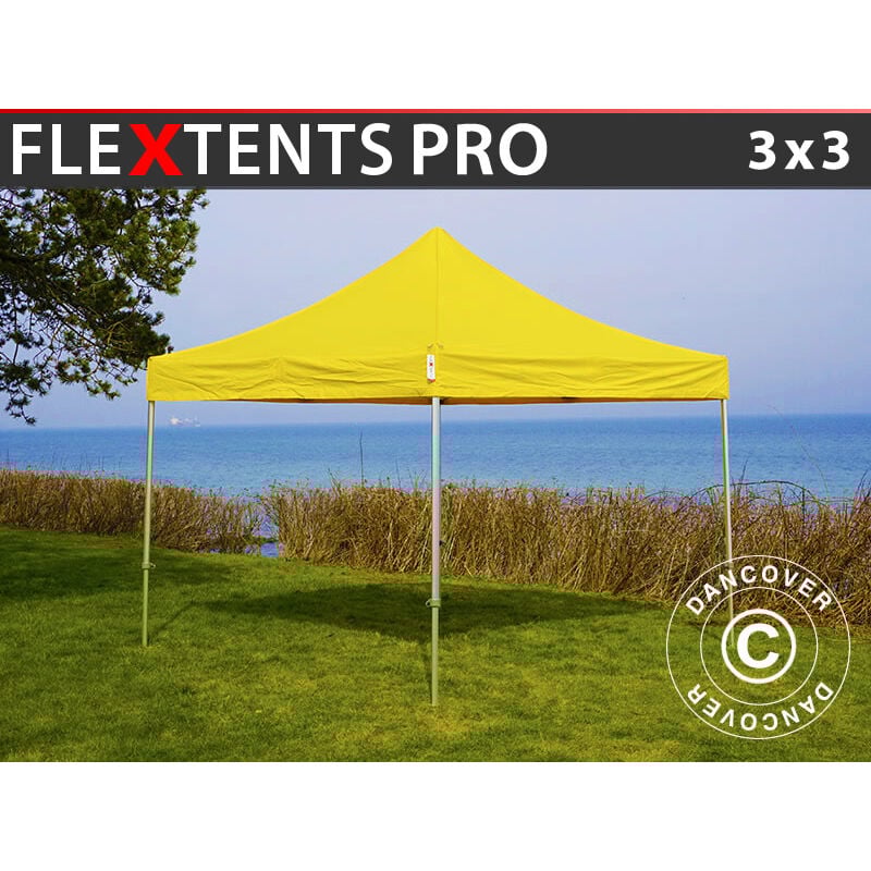 

Carpa plegable Carpa Rapida FleXtents PRO 3x3m Amarillo