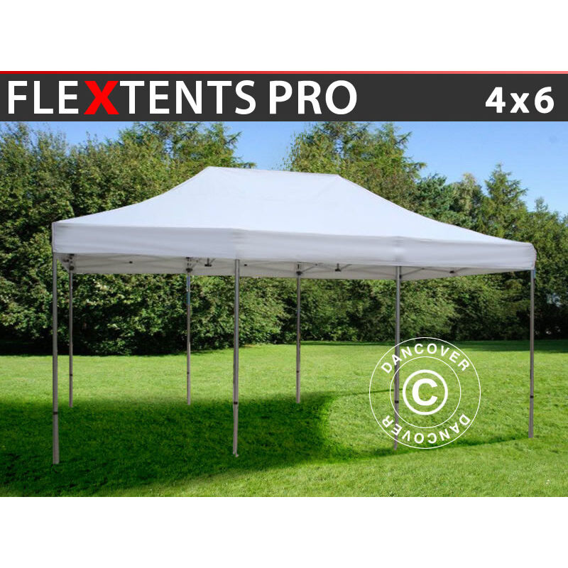 

Dancover - Carpa plegable Carpa Rapida FleXtents PRO 4x6m Blanco