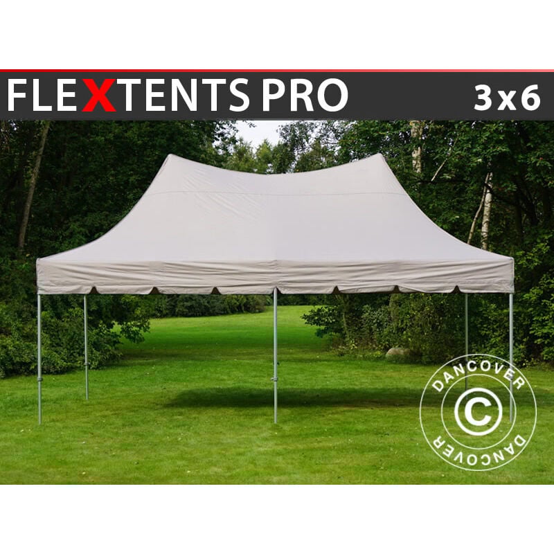 

Carpa plegable Carpa Rapida FleXtents PRO Peak Pagoda 3x6m Latte