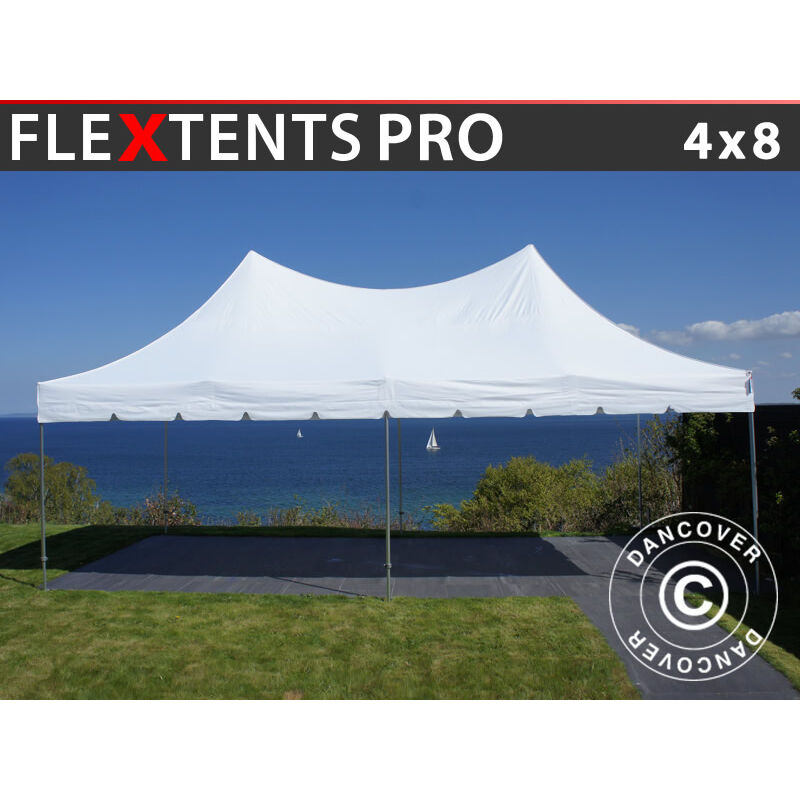 

Carpa plegable Carpa Rapida FleXtents PRO Peak Pagoda 4x8m Blanco