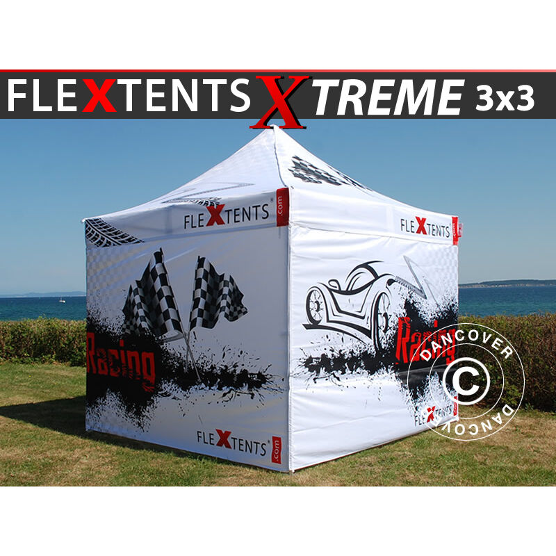 

Carpa plegable Carpa Rapida FleXtents Xtreme 50 Racing 3x3m, Edición limitada