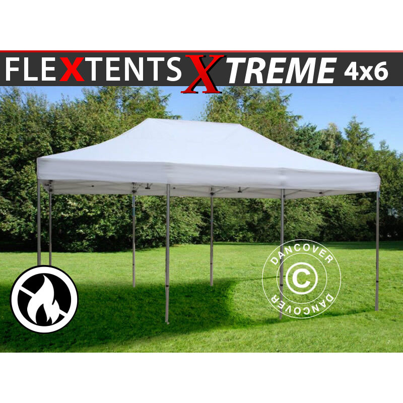 

Carpa plegable Carpa Rapida FleXtents Xtreme 50 4x6m Blanco, Ignífuga