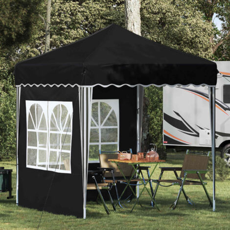 Carpa Plegable para Fiestas Antracita 195 x 195 x 245 cm
