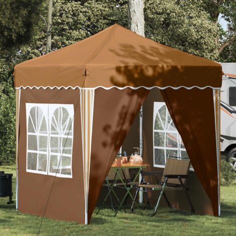 Carpa Plegable para Fiestas Beige 195 x 195 x 245 cm