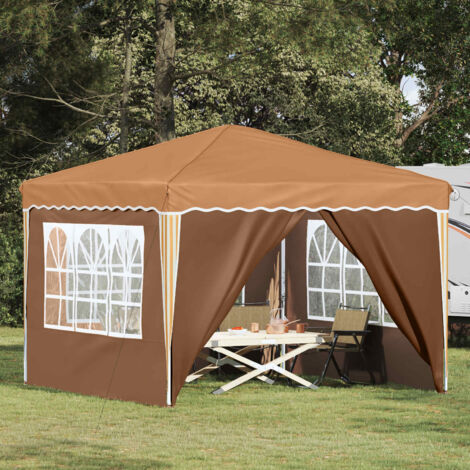 Carpa Plegable para Fiestas Beige 288 x 288 x 245 cm