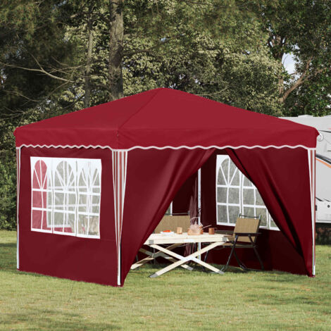 Carpa Plegable para Fiestas Burdeos 288 x 288 x 245 cm