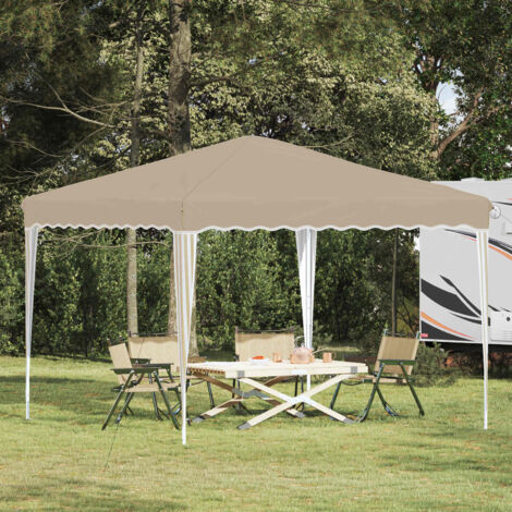 Carpa Plegable para Fiestas Crema 288 x 288 x 245 cm