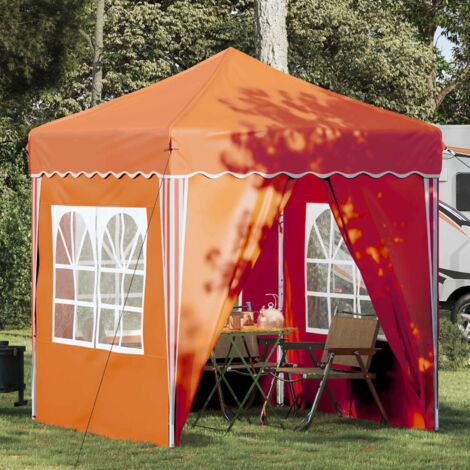 Carpa Plegable para Fiestas Naranja 195 x 195 x 245 cm