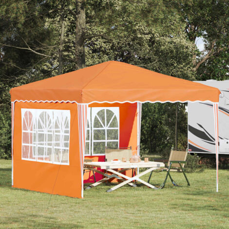 Carpa Plegable para Fiestas Naranja 288 x 288 x 245 cm