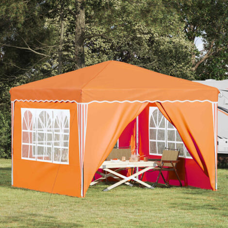 Carpa Plegable para Fiestas Naranja 288 x 288 x 245 cm