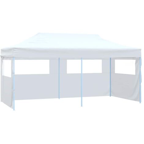 Carpa plegable profesional con 4 paredes acero  3x6 m