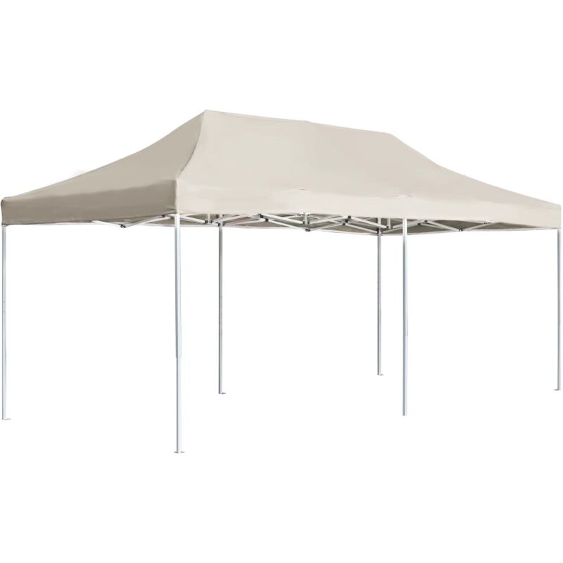 

Carpa Plegable Profesional de Aluminio Crema 6x3 m - Crema - Vidaxl