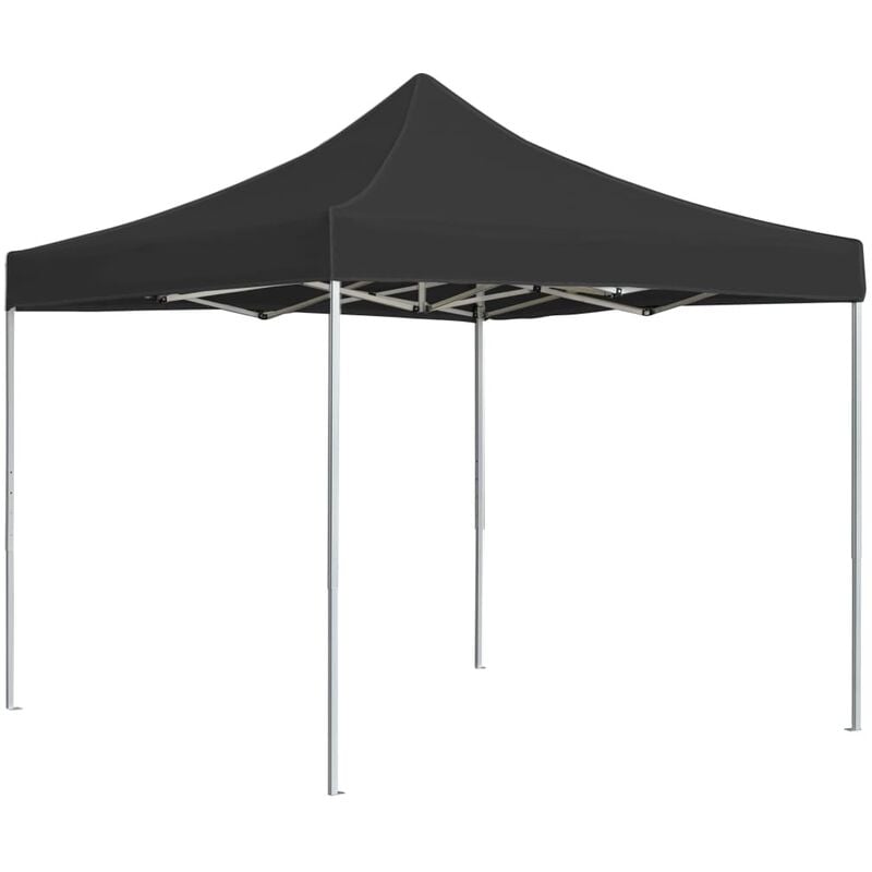 

Carpa plegable profesional de aluminio gris antracita 2x2 m - Antracita