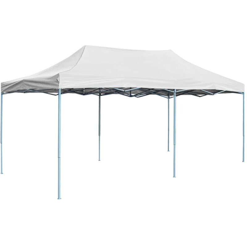 

Carpa plegable profesional para celebraciones acero blanco 3x6m - Blanco