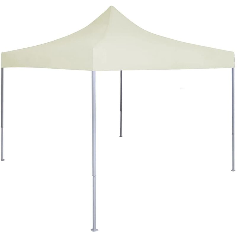 

BHD - Carpa plegable profesional para fiestas acero color crema 2x2 m