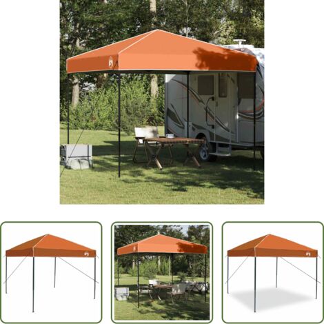 Carpa pop-up -  Carpa Dosel Manual Naranja 243 x 243 x 251 cm tela