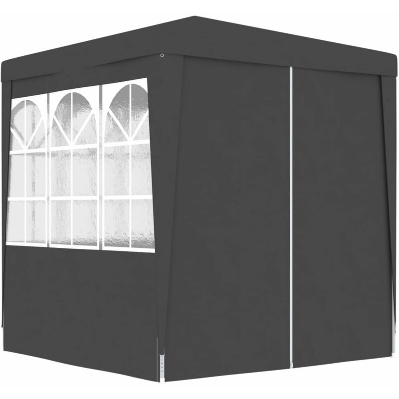 

Carpa profesional fiestas y paredes gris antracita 90 g/m2 2x2m