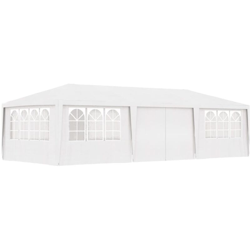 

Carpa profesional para fiestas con paredes blanco 90 g/m² 4x9 m - Blanco - Vidaxl