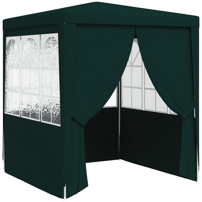 

Carpa profesional para fiestas con paredes verde 90 g/m² 2,5x2,5 m - Verde - Vidaxl