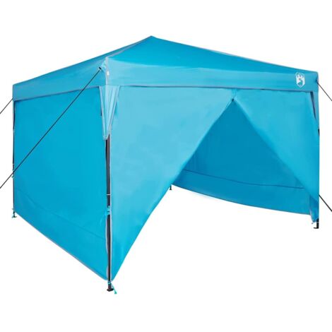 Carpa Tipo Dosel Pop-up Azul 300 x 300 cm tela vidaXL