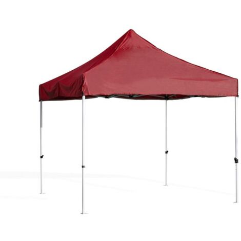 Carpas Plegables 3x3 - Carpa 3x3 Master Aluminio - Rojo