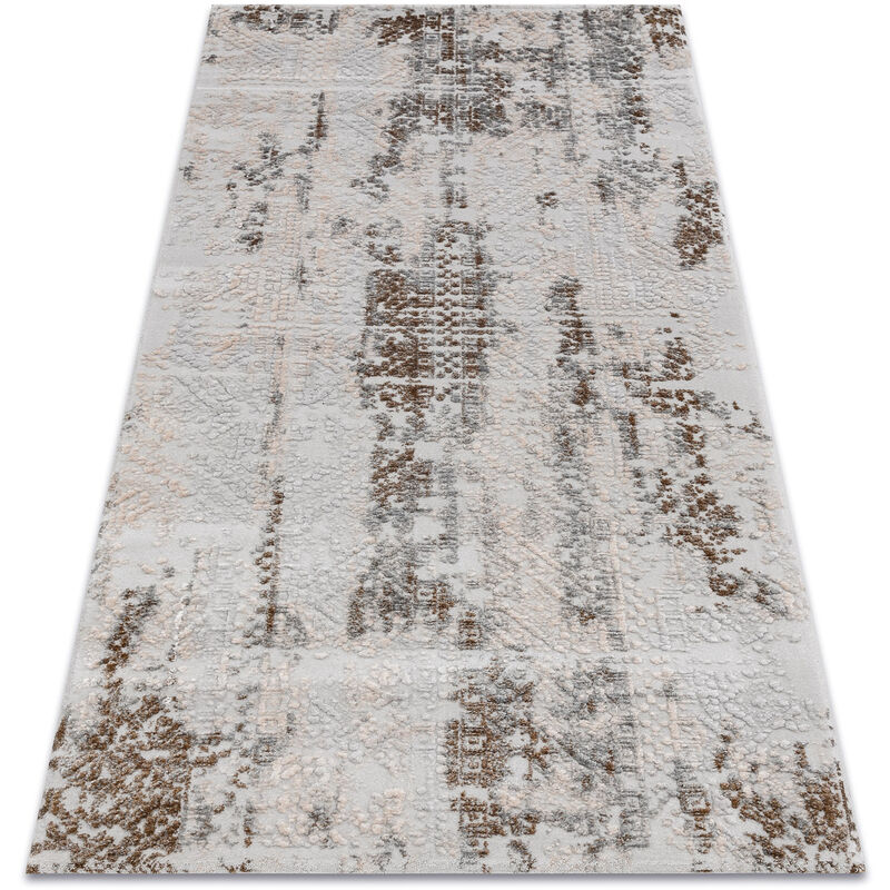 Rugsx - Carpet acrylic vals 050 Vintage beige / grey beige 70x140 cm