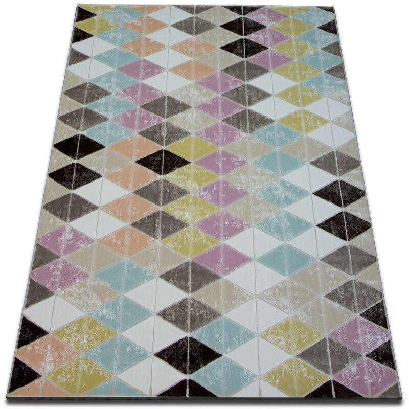 Carpet acrylic yazz 7660 Pudra multicolour 200x290 cm