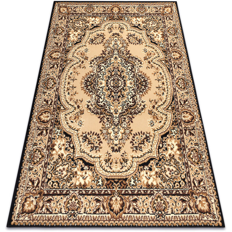 Rugsx - Carpet bcf Morad wiosna Ornament, classic - beige beige 80x150 cm