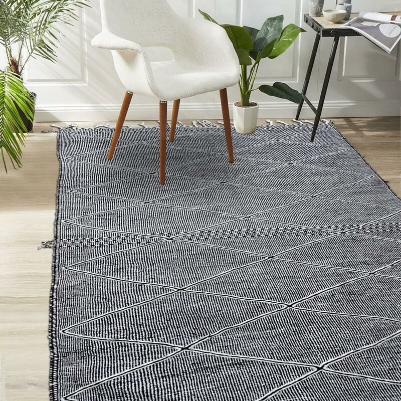 

Berber Berber Carpet Zanafi Gris Wool - Gris
