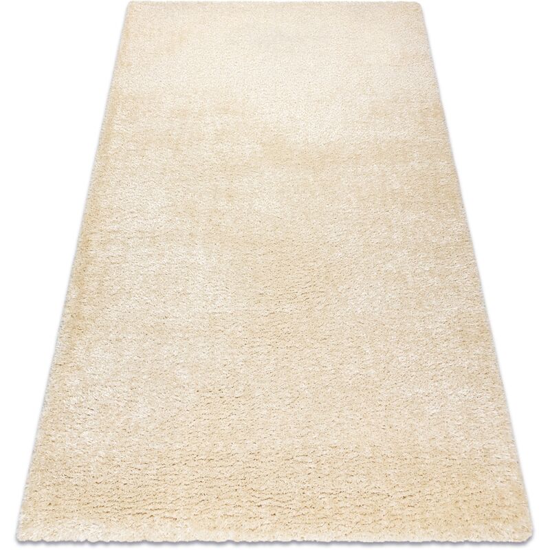 Carpet FLUFFY shaggy cream Shades of beige 60x100 cm