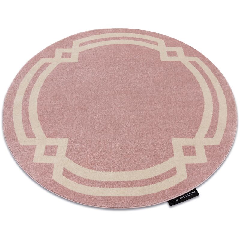 Carpet hampton Lux circle pink pink round 140 cm