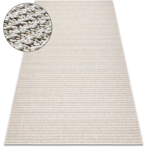 Carpet JERSEY 19236 beige - structural, loop BOHO  beige 200x290 cm